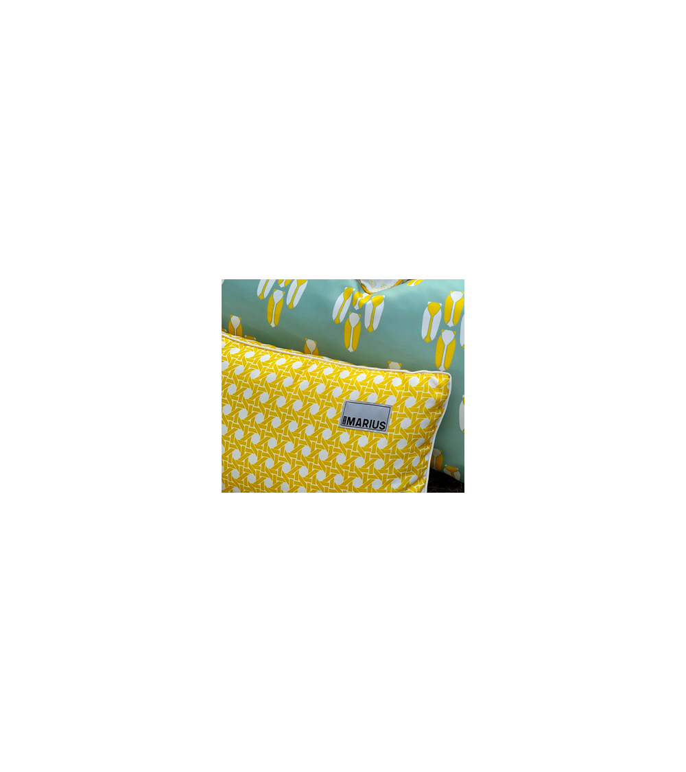 Cannage Mimosa - Outdoor Kissen 40x60 cm Où est Marius zierkissen kaufen sofa