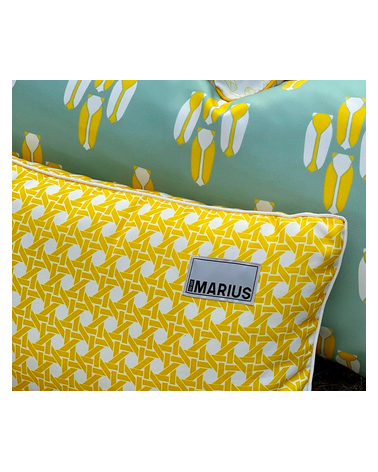 Cannage Mimosa - Outdoor Kissen 40x60 cm Où est Marius zierkissen kaufen sofa