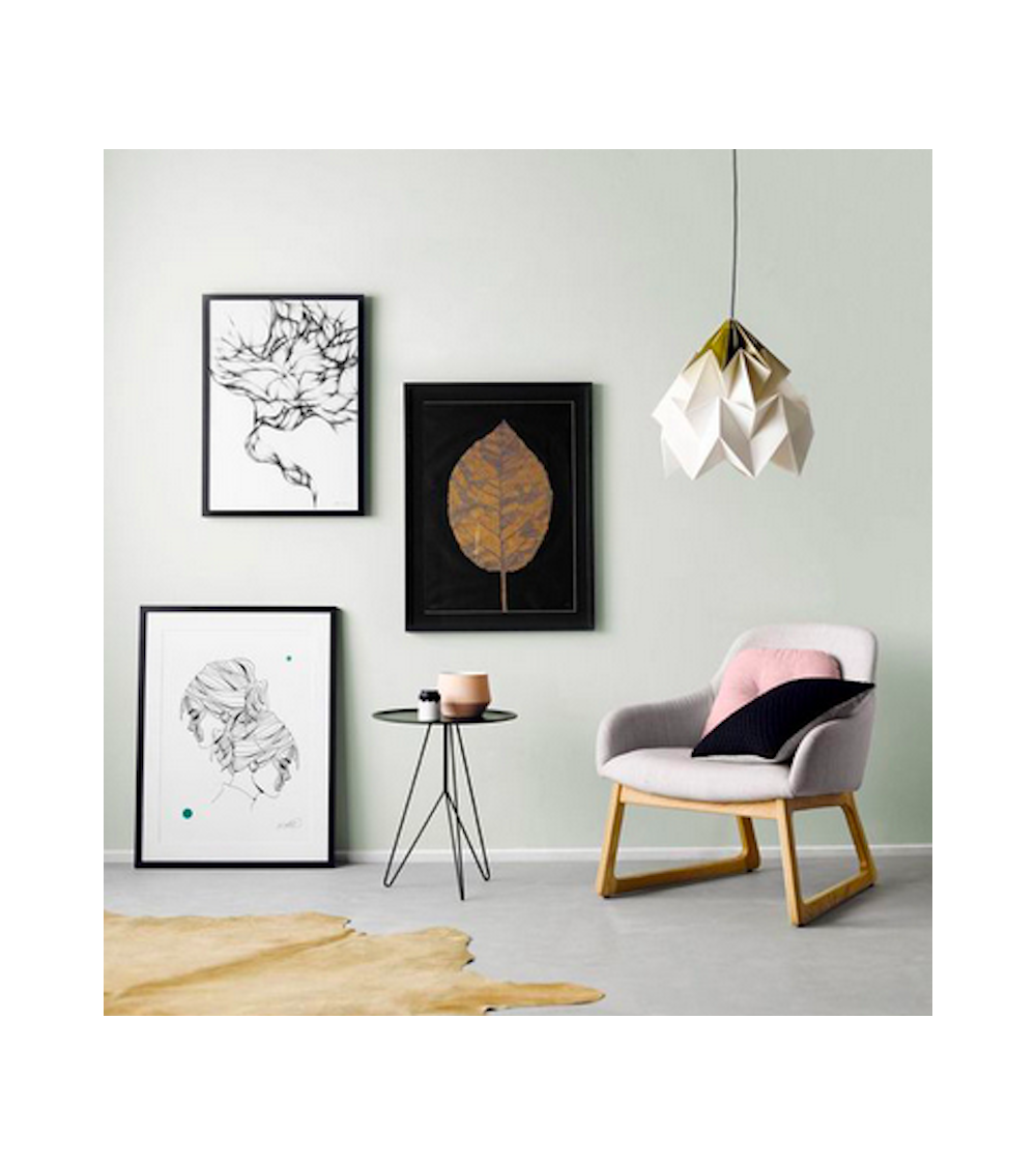 Moth XL Gradiente Oro - Lampada a sospensione Studio Snowpuppe lampade lampadario design moderne led cucina camera soggiorno