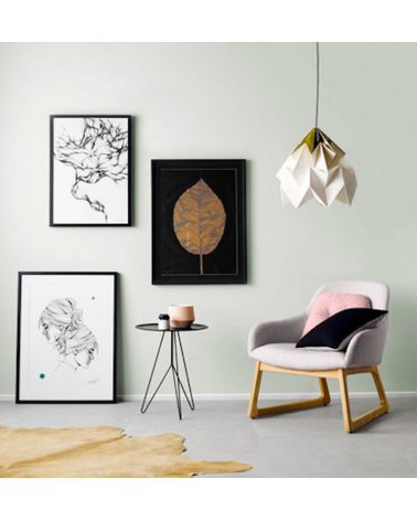 Moth XL Gradiente Oro - Lampada a sospensione Studio Snowpuppe lampade lampadario design moderne led cucina camera soggiorno