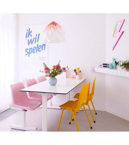 Moth XL Gradient Pink - Hanging lamp Studio Snowpuppe pendant lighting suspended light for kitchen bedroom dining living room