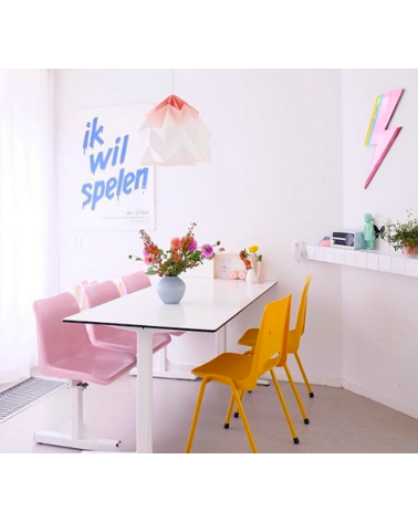 Moth XL Gradient Pink - Hanging lamp Studio Snowpuppe pendant lighting suspended light for kitchen bedroom dining living room