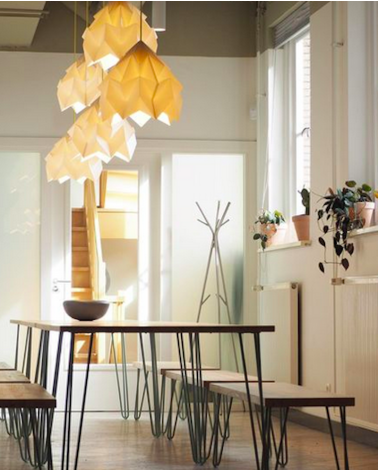 Moth XL Bianco - Lampada a sospensione Studio Snowpuppe lampade lampadario design moderne led cucina camera soggiorno