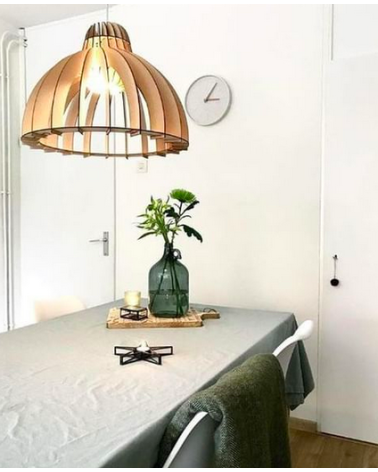 Granny Smith - Naturel - Lampe à suspension Van Tjalle en Jasper lampes suspendues design lustre moderne salon salle à manger...