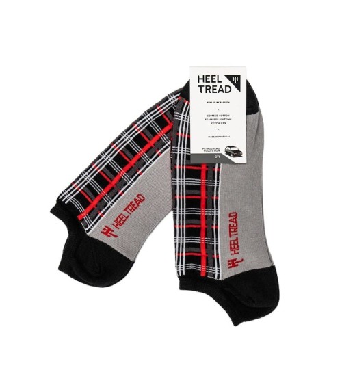 Sneaker Socken - GTI Heel Tread socke kuschelsocken für damen lustig herren farbige coole socken