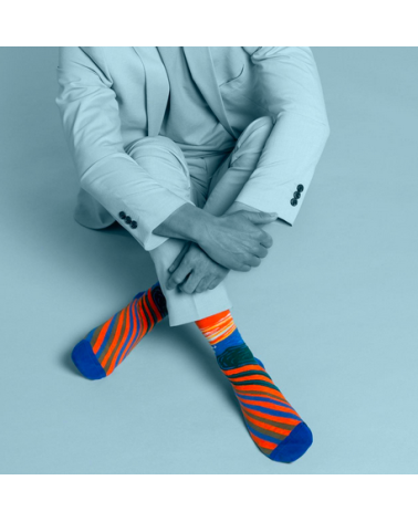 Calzini - L'Urlo di Edvard Munch Curator Socks calze da uomo per donna divertenti simpatici particolari