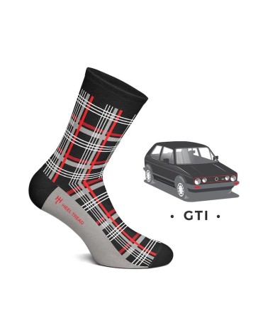 Socks - GTI Heel Tread funny crazy cute cool best pop socks for women men