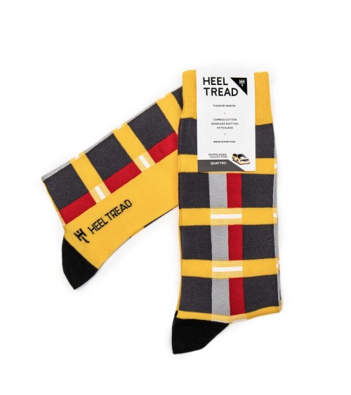 Socks - Quattro Heel Tread funny crazy cute cool best pop socks for women men