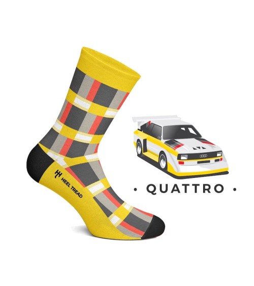Socks - Quattro Heel Tread Socks design switzerland original