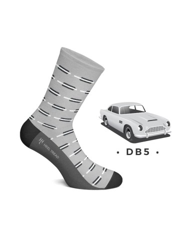 Socks - DB5 Heel Tread funny crazy cute cool best pop socks for women men
