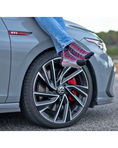 Socks - GTI Heel Tread funny crazy cute cool best pop socks for women men