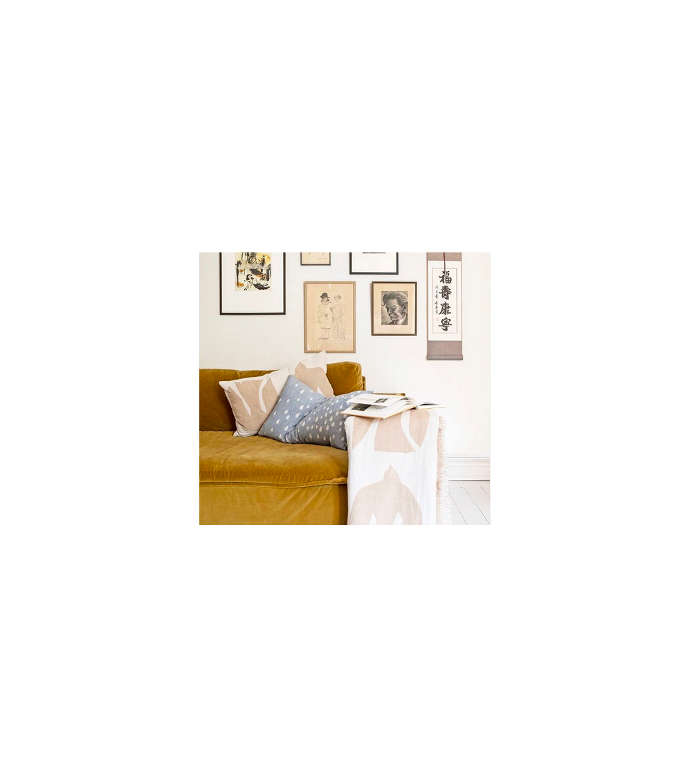 Kuscheldecke - EARLY BIRD Sand Brita Sweden Sofa Kuscheldecke Bettdecke Tagesdecke Wohndecke kaufen Schweiz