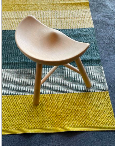 Tapis Vinyle - SEASONS Sunny Brita Sweden tapis scandinave en vinyle lavable en machine de cuisine exterieur salon couloir