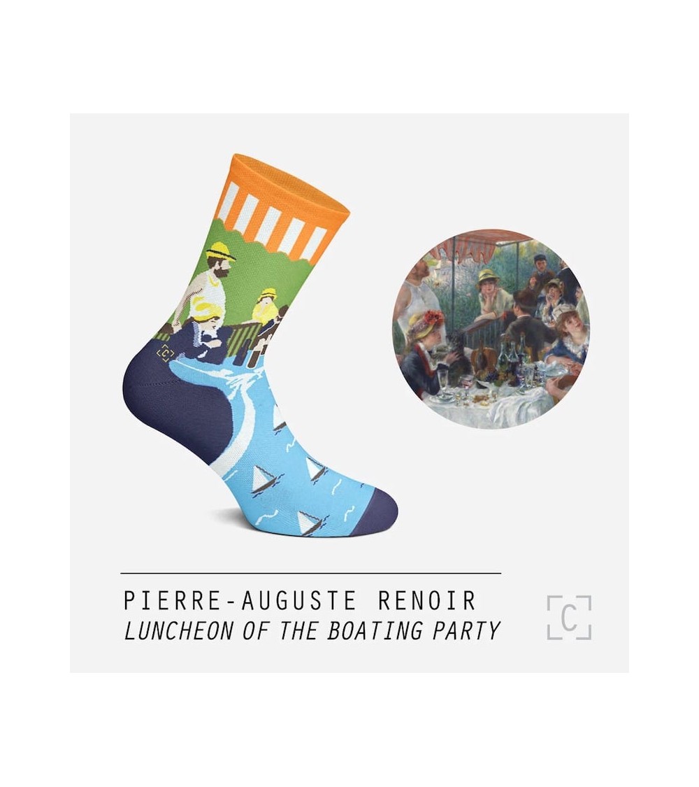 Calzini - Pranzo della festa in barca Curator Socks calze da uomo per donna divertenti simpatici particolari