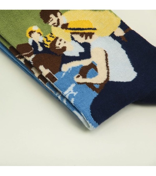 Socken - Mittagessen der Bootsparty Curator Socks Socke lustige Damen Herren farbige coole socken mit motiv kaufen