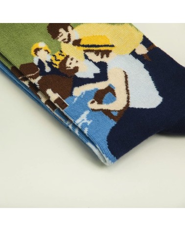 Socken - Mittagessen der Bootsparty Curator Socks socke kuschelsocken für damen lustig herren farbige coole socken