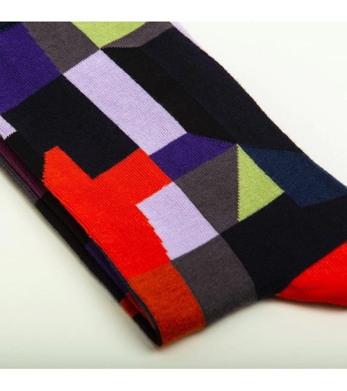 Calzini - Fuoco alla luna piena di Paul Klee Curator Socks calze da uomo per donna divertenti simpatici particolari