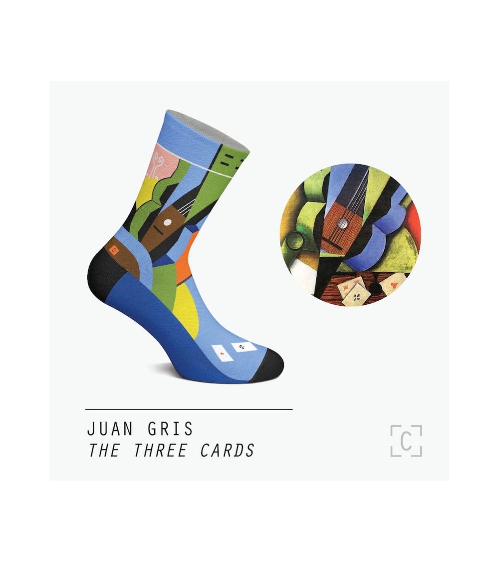 Calzini - Le tre carte Curator Socks calze da uomo per donna divertenti simpatici particolari