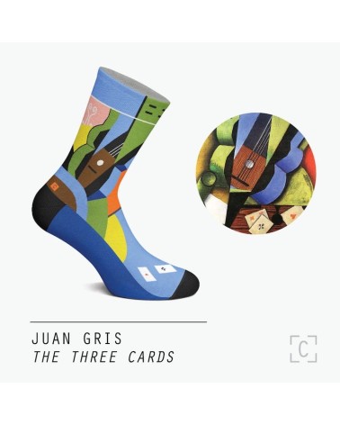 Calzini - Le tre carte Curator Socks calze da uomo per donna divertenti simpatici particolari