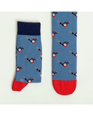 Socken - Napoléon Curator Socks Socke lustige Damen Herren farbige coole socken mit motiv kaufen