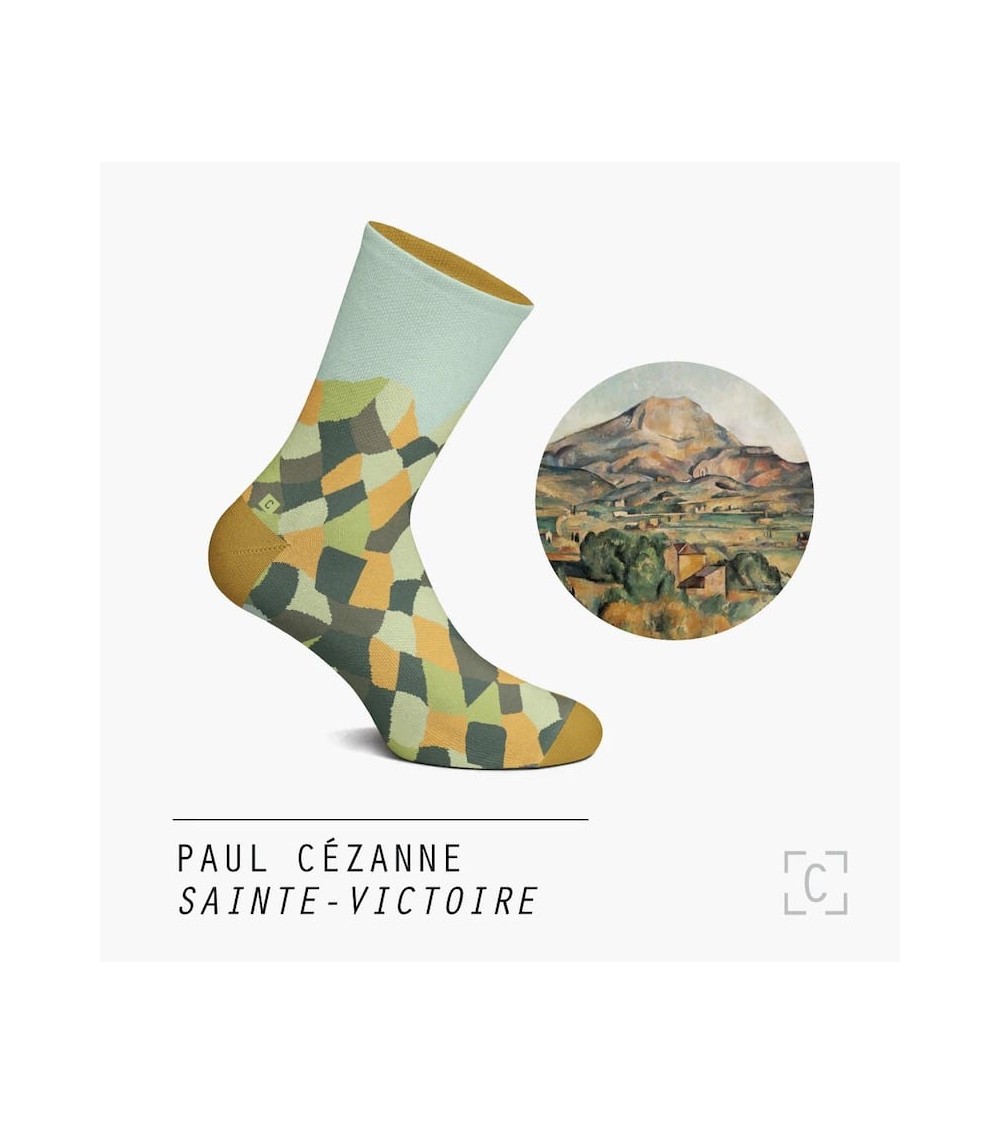 Socken - Sainte-Victoire Curator Socks socke kuschelsocken für damen lustig herren farbige coole socken