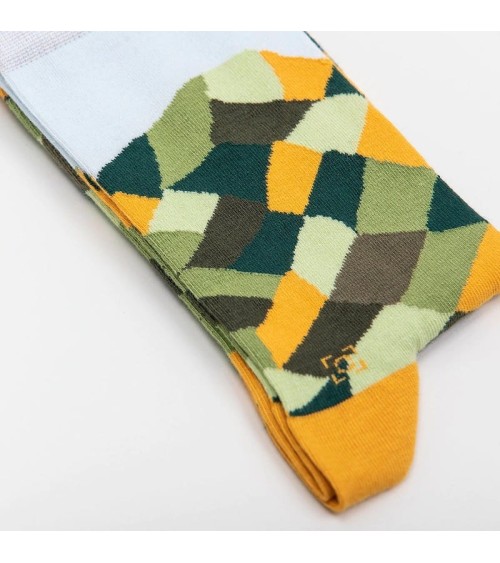 Socken - Sainte-Victoire Curator Socks Socke lustige Damen Herren farbige coole socken mit motiv kaufen