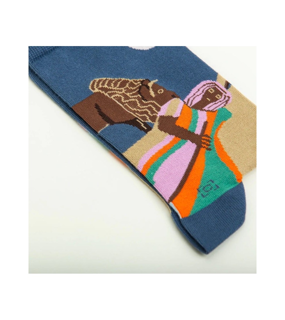 Socken - Die schlafende Zigeunerin Curator Socks socke kuschelsocken für damen lustig herren farbige coole socken