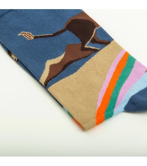 Socken - Die schlafende Zigeunerin Curator Socks socke kuschelsocken für damen lustig herren farbige coole socken