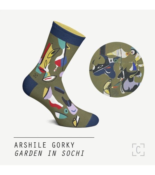 Giardino a Sochi - Calze divertenti Curator Socks calze da uomo per donna divertenti simpatici particolari