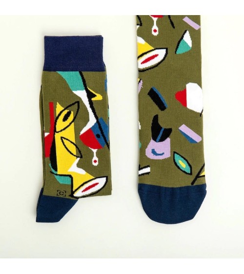 Chaussettes - Jardin à Sochi Curator Socks jolies chausset pour homme femme fantaisie drole originales