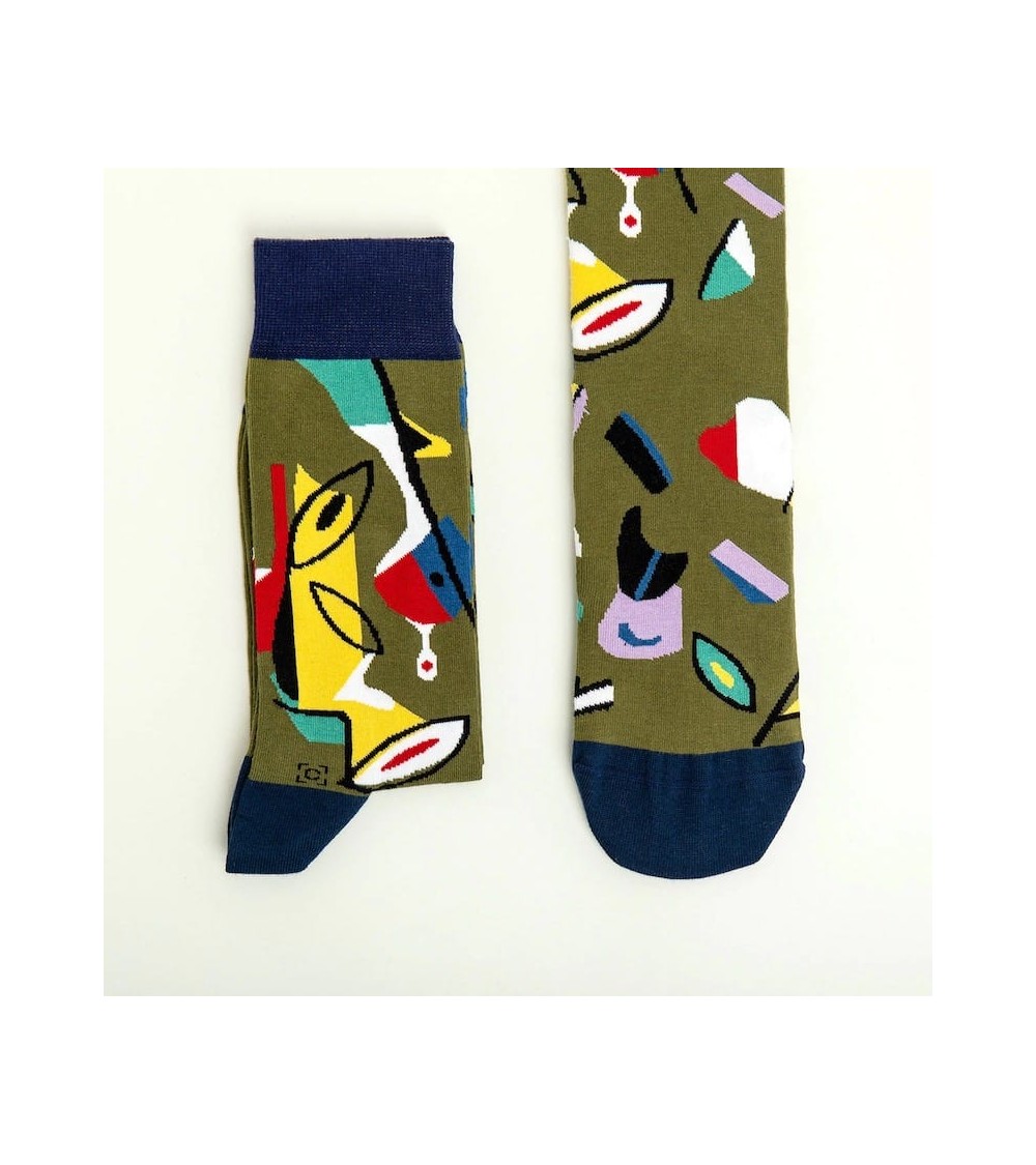 Garden in Sochi - Original Art Socks Curator Socks funny crazy cute cool best pop socks for women men