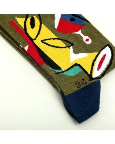 Garden in Sochi - Original Art Socks Curator Socks funny crazy cute cool best pop socks for women men