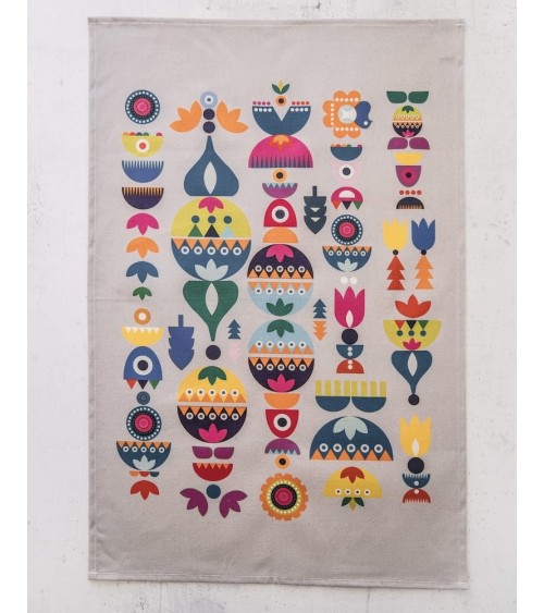 Tea Towel - Winter Solstice Bright Softer and Wild best kitchen hand towels fall funny cute