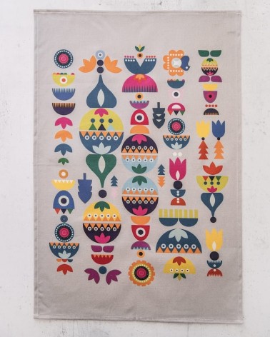Tea Towel - Winter Solstice Bright Softer and Wild best kitchen hand towels fall funny cute