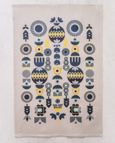 Serviette de cuisine - Solstice d'hiver Softer and Wild torchon vaisselle qualité serviette haut de gamme beaux essuie main o...