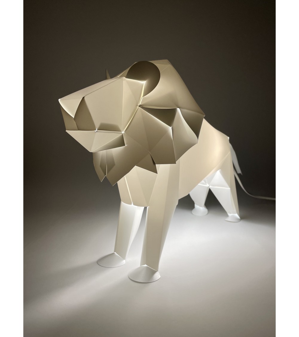 Lampe personnalisée 3D aquarelle Lion