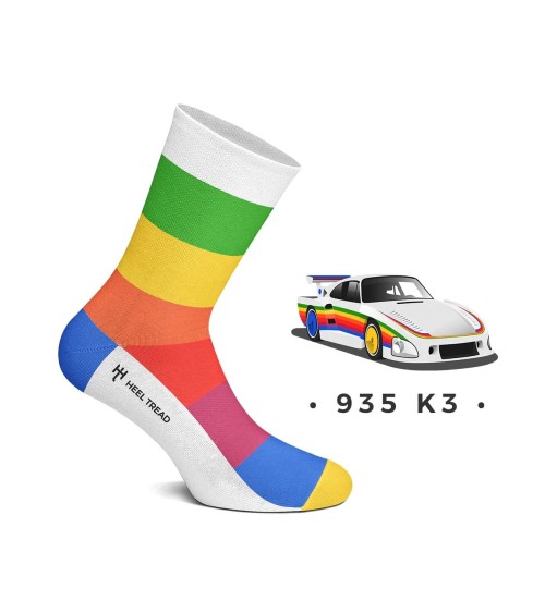 Socks - 935 K3 Heel Tread funny crazy cute cool best pop socks for women men