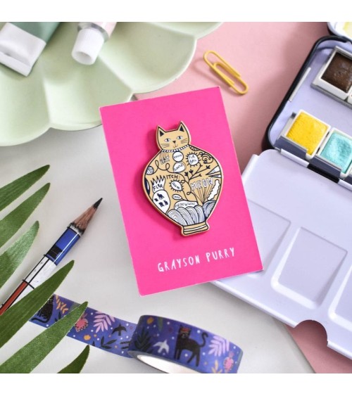 Enamel Pin - Grayson Purry Niaski broches and pins hat pin badges collectible