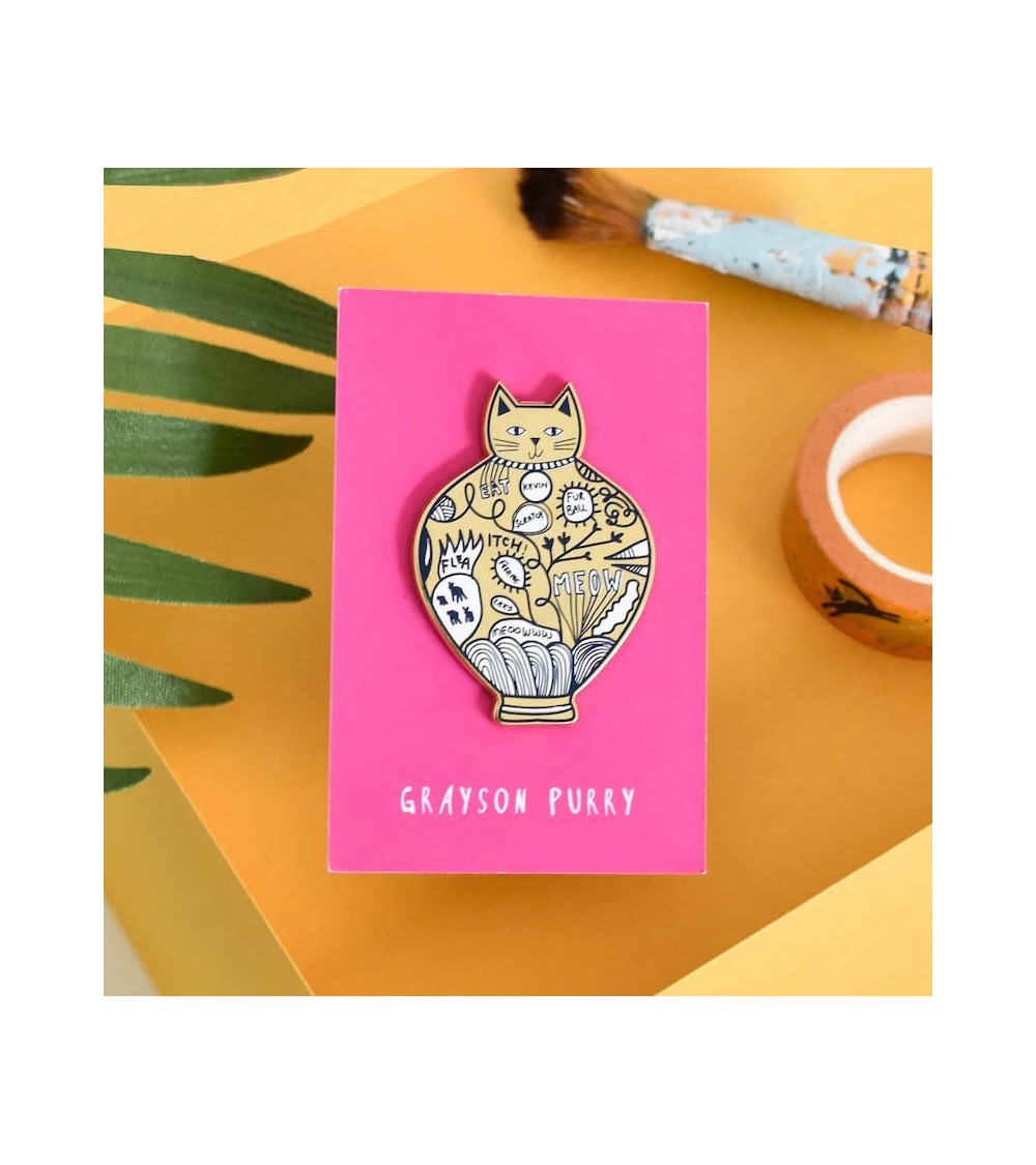 Enamel Pin - Grayson Purry Niaski broches and pins hat pin badges collectible