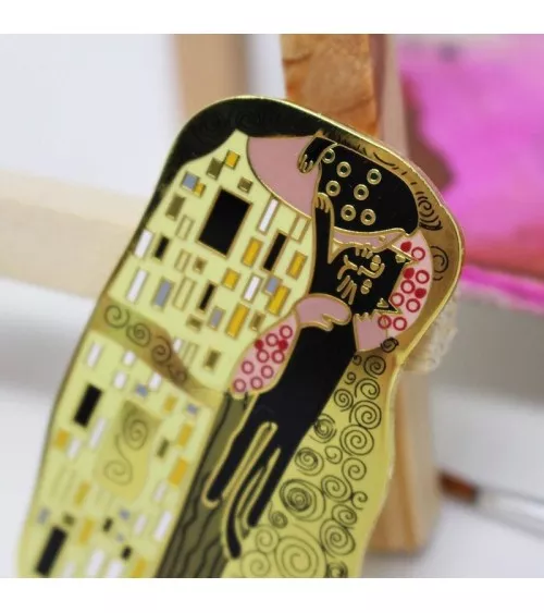 Pin's - The Cat Kiss Niaski pins rare métal originaux bijoux suisse