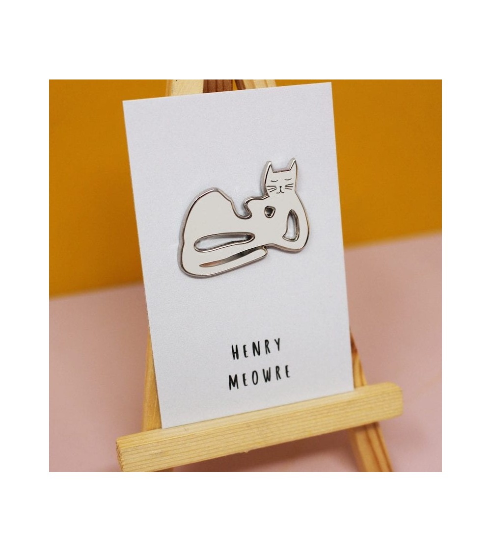Enamel Pin - Henry Meowre