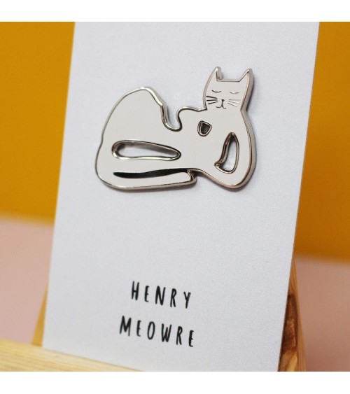 Pin's - Henry Meowre Niaski Broches et Pin's design suisse original
