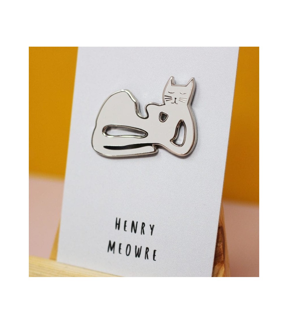 Enamel Pin - Henry Meowre