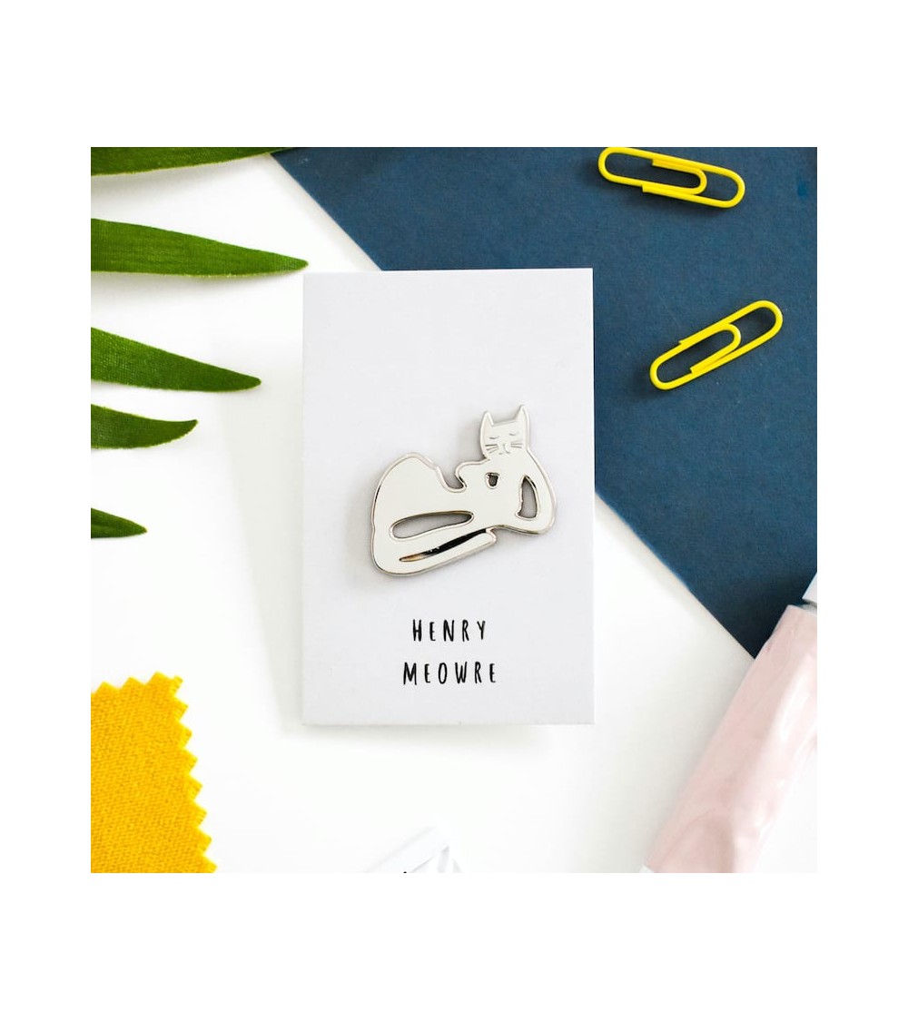 Enamel Pin - Henry Meowre