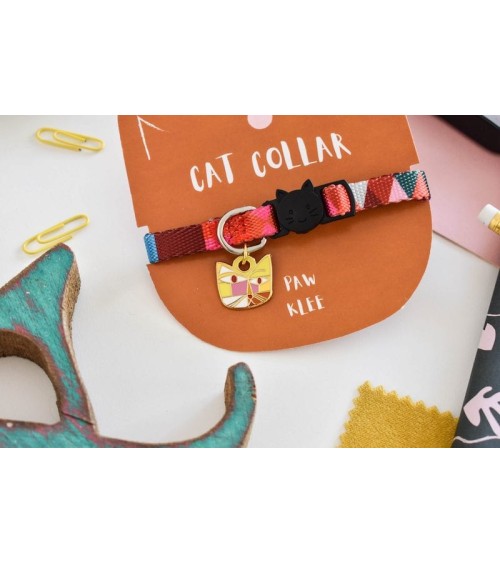 Cat Collar - Paw Klee Niaski original gift idea switzerland