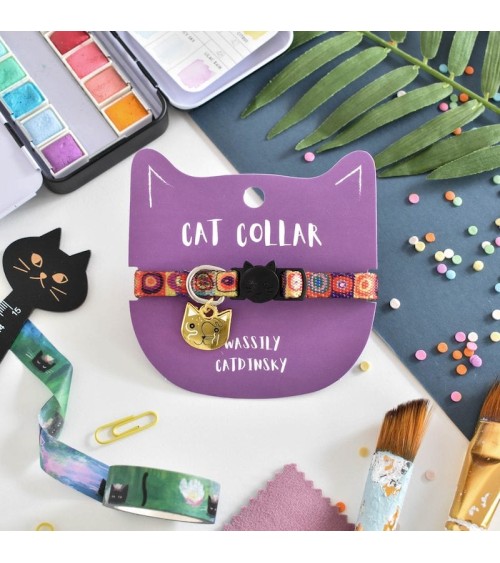 Cat Collar - Wassily Catdinsky Niaski original gift idea switzerland
