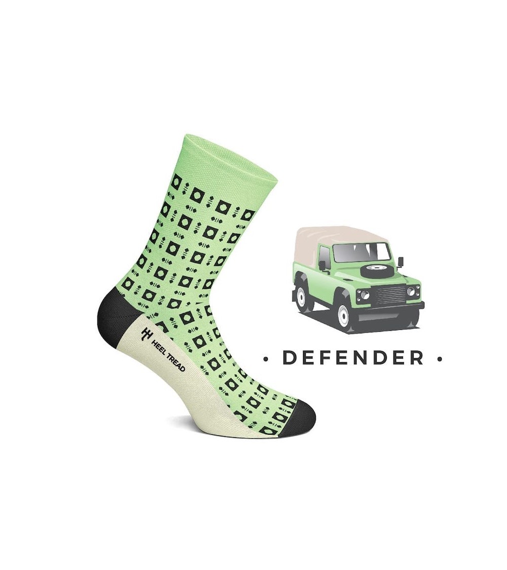 Calzini - Defender Heel Tread calze da uomo per donna divertenti simpatici particolari