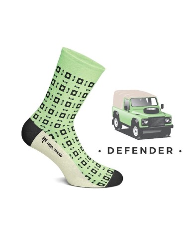 Chaussettes - Defender Heel Tread jolies chausset pour homme femme fantaisie drole originales