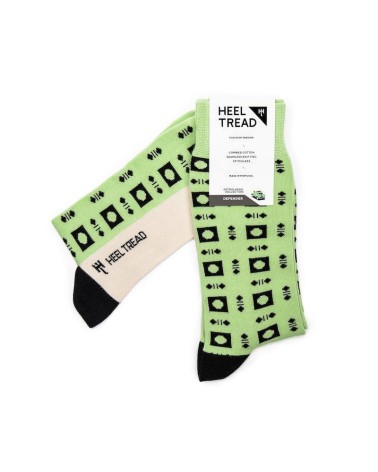 Socks - Defender Heel Tread funny crazy cute cool best pop socks for women men