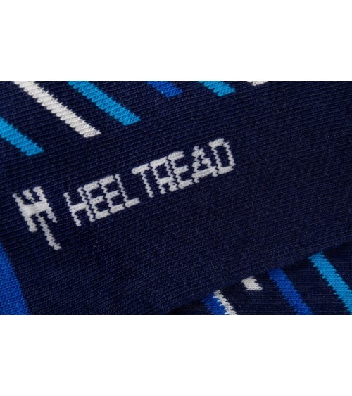 Socken - RS1800 Heel Tread socke kuschelsocken für damen lustig herren farbige coole socken